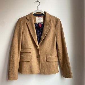 Camel Blazer by Cartonnier for Anthropologie
